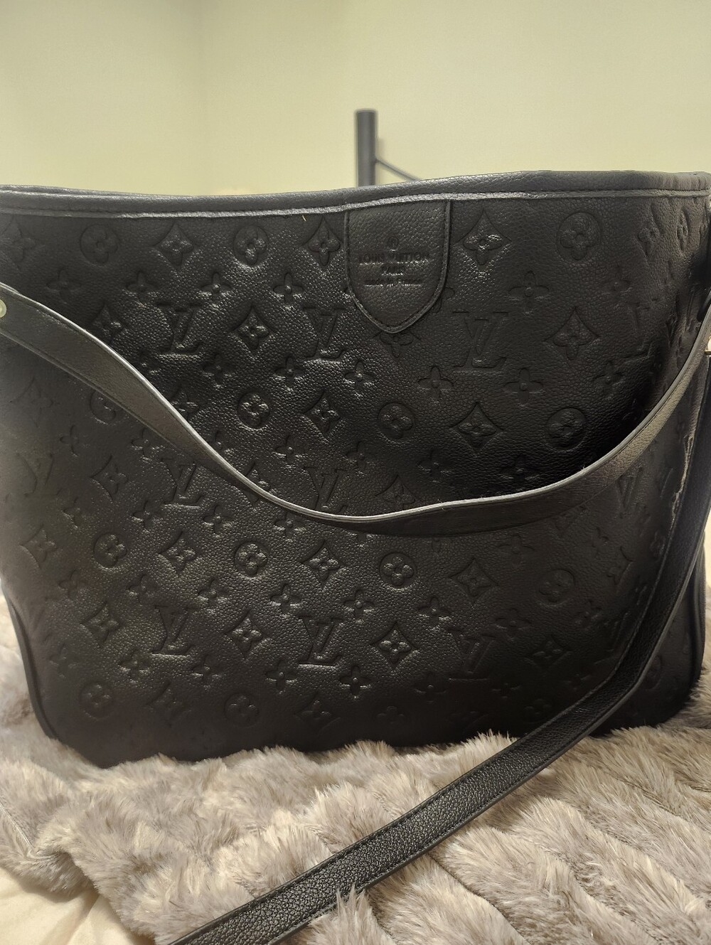 Black Large Monogram Purse Inspired